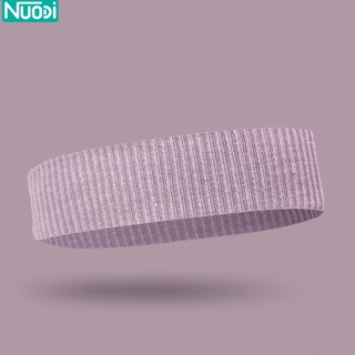 Nuodi ผ้าคาดหัว Headband สำหรับเล่นกีฬา ที่คาดผมเล่นโยคะ ที่คาดผมเล่นกีฬา ผ้าคาดศีรษะ ซับเหงื่อได้ดีมาก ไม่รัดแน่น