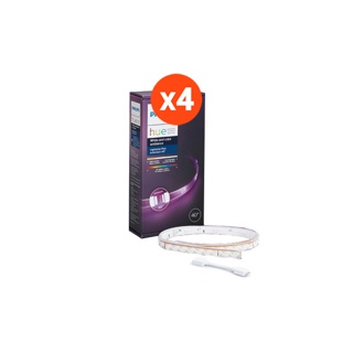 Philips Hue Strip Extension Value Set ประกอบด้วย Strip Extension 1เมตร x 4 ชิ้น