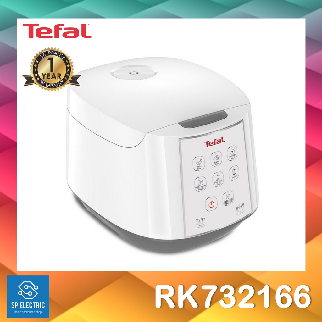 รบกวนสั่งสินค้า 1 ชิ้น ต่อ 1ออเดอร์ พร้อมส่ง หม้อหุงข้าว TEFAL รุ่น RK732166 ขนาด 1.8 ลิตร