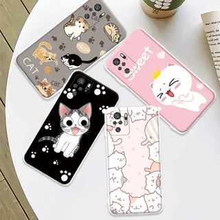 Xiaomi Redmi Note 10 Note 10S เคสการ์ตูนน่ารัก ซิลิโคนนิ่ม TPU เคสโทรศัพท์เจลลี่