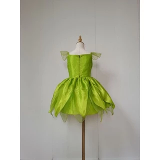 พร้อมส่ง ชุดทิงเกอร์เบลล์ ชุดนางฟ้าทิงเกอร์เบลล์เด็ก Tinkerbell costume