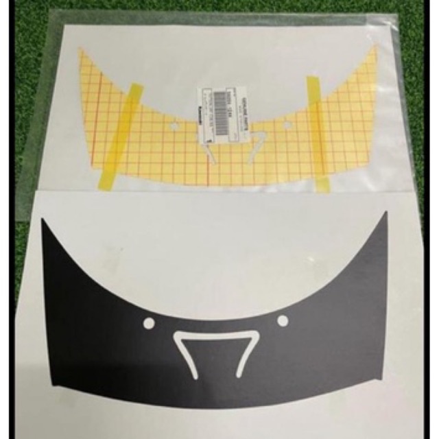 Rr150 ZX150 KAWASAKI FILTER HEAD สติ๊กเกอร์สีดํา