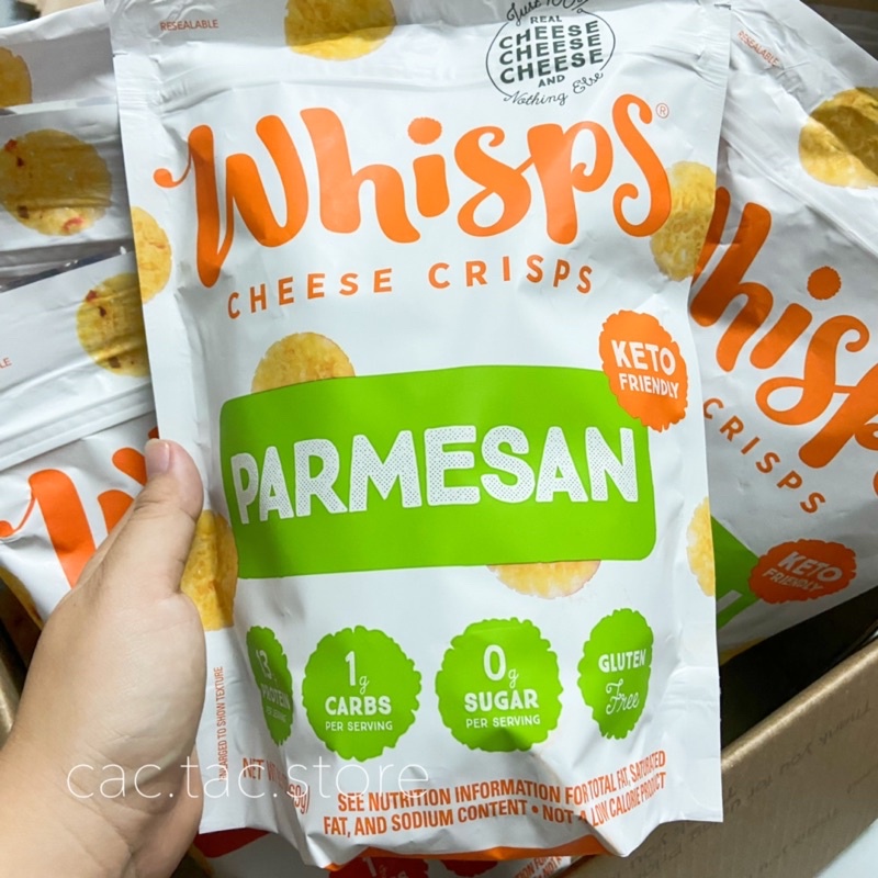 Whisps Cheese Crisps Keto Friendly พร้อมส่ง ของแท้จาก cac.tac.store