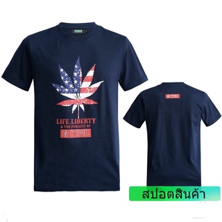 ROUND คอลูกเรือแฟชั่น 7th Street เสื้อยืด รุ่น MRJ016 สีกรมท่า-4XL