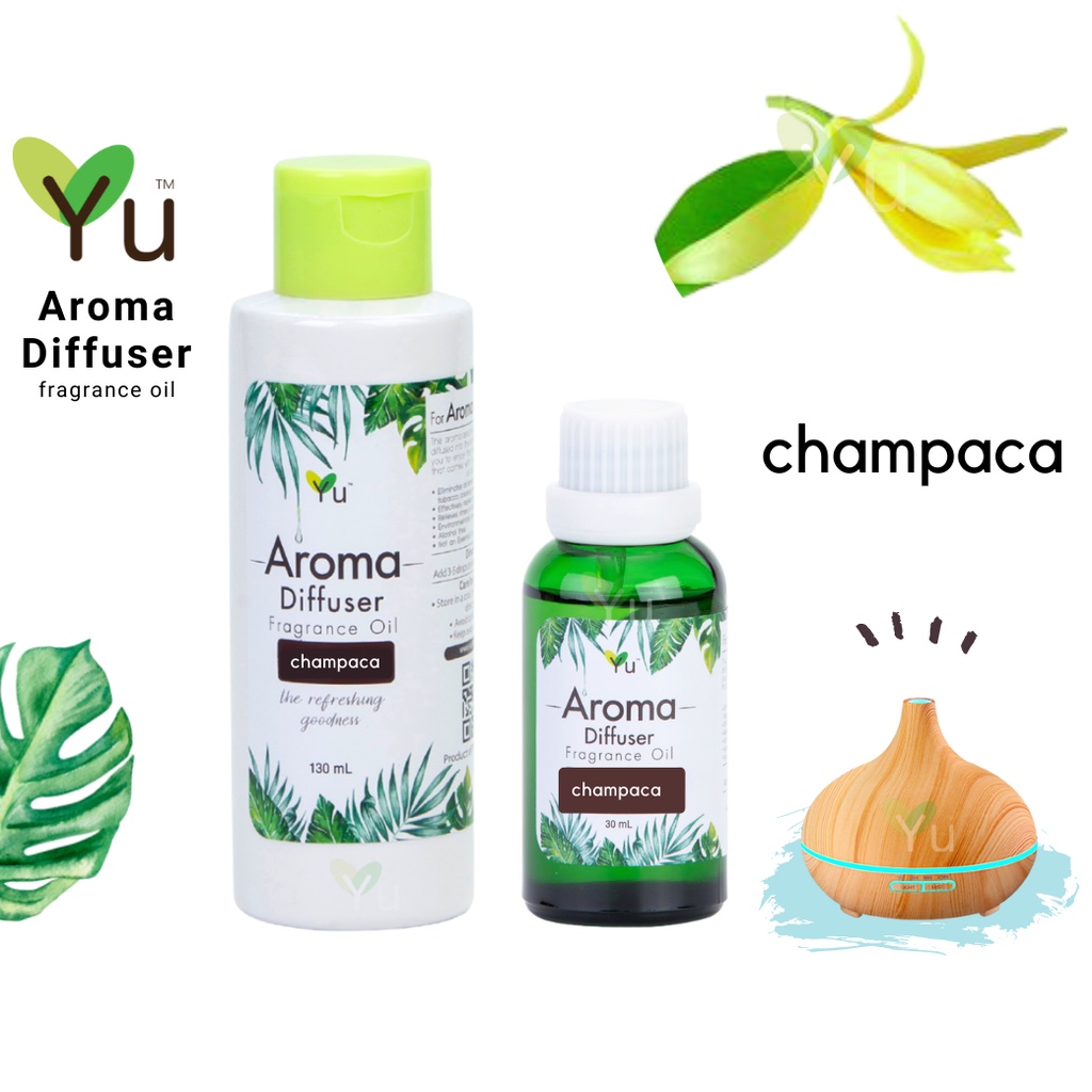 Diffusers, Humidifiers & Oil Burners 189 บาท Oil Ozone กลิ่น Champaca ดอกจำปา กลิ่นหอมแรงและเข้มข้นมาก สูตรช่วยถนอมเครื่องพ่นไอน้ำ   Oil Ozone Home & Living