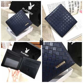 PLAYBOY SHORT WALLET กระเป๋าสตางค์ใบสั้นพับ2ตอนรุ่นใหม่ล่าสุด Limited Edition