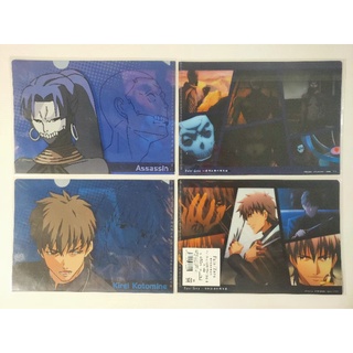 แฟ้มอนิเมะA5 Fate / Zero (E)set2แผ่น