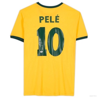 O-o 22-23 เสื้อยืดแขนสั้น พิมพ์ลายฟุตบอล World Cup Brazil Home Jersey สไตล์เรโทร สําหรับทุกเพศ