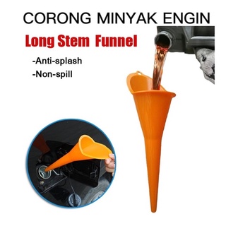 Corong MINYAK HITAM กรวยน้ํามันเครื่อง สําหรับรถจักรยานยนต์ และเครื่องยนต์รถยนต์ PETRONAS MOTUL ELF