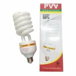 PVV หลอดไฟประหยัดพลังงาน ฟลูออเรสเซนท์ 45W (warm white)