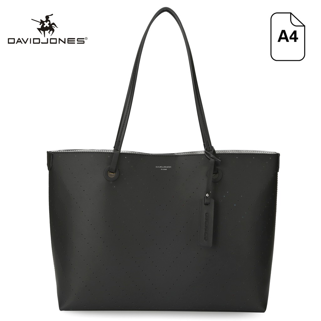 David jones paris กระเป๋าสะพายข้าง ผ้าหนัง สไตล์วินเทจ สำหรับผู้หญิง