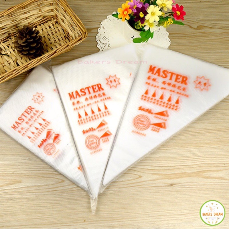 ถุงบีบครีม ไซส์ S M L