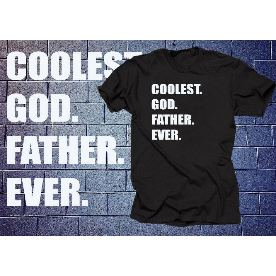 ใหม่ล่าสุด Coolest Godfather Ever T เสื้อสําหรับ Godfather Baptism Tee เสื้อผู้ชายเสื้อยืดขนาด Xs ถึ