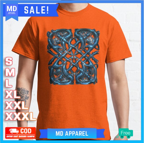 เสื้อยืดพรีเมี่ยม Metallic Celtic Knot