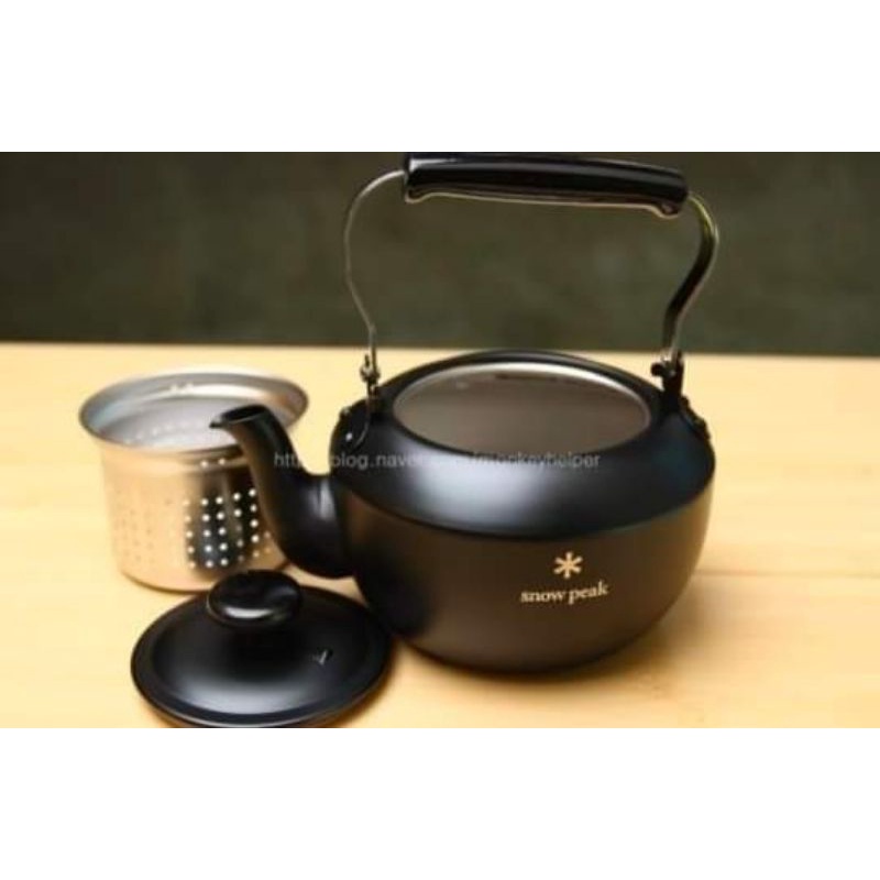 snow peak PG-160 PG-009 Teapot Classic 0.7 1.5 Matte Black