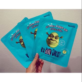 แผ่นมาส์กหน้า Shrek  เซ็ท 3 ซอง