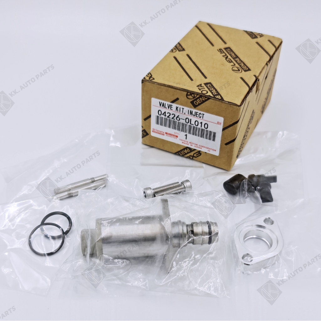 [แท้] สวิทช์ตูดปั๊มโซล่า SCV วาล์ว TOYOTA VIGO วีโก้(ตัวยาว)1KD 2KD FORTUNER INNOVA TIGER D4D 0L010