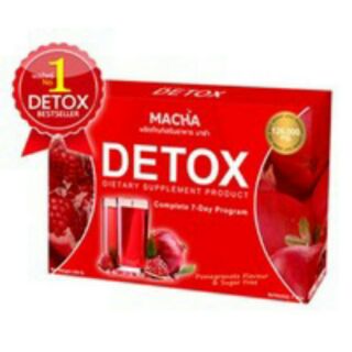 Macha Detox มาช่า ดีท็อกซ์ รสทับทิม