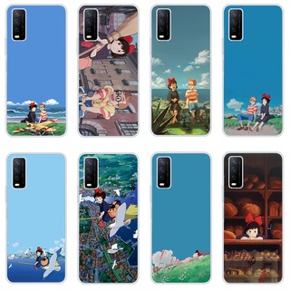 เคสโทรศัพท์ซิลิโคนใส ลายการ์ตูน Hayao miyazaki กันกระแทก สําหรับ Vivo y20 2021 Vivo y12s y20s y20 y21i Vivo y12 Vivo y12i y11