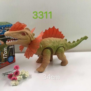 (3311) ของเล่น ไดโนเสาร์ มีไฟมีเสียง งานสวย เดินได้