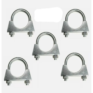 U-Bolt Clamp ยูโบลท์+ประกับ (ยูแคล้ม) ขนาด1 1/2"  ยึดจับท่อ ต่อเติมโรงเรือน