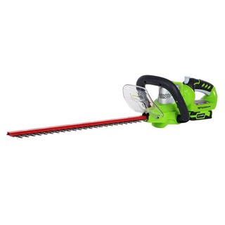 ELECTRIC HEDGE TRIMMER GREENWORKS GWS0002 24V เครื่องตัดแต่งพุ่มไม้+แบตเตอรี GREENWORKS GWS0002 24 โวลต์ เครื่องตัดแต่งพ