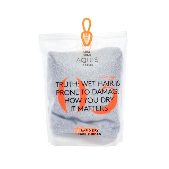 พร้อมส่งแท้ 💯% AQUIS Lisse Rapid Dry Luxe Hair Turban สี Cloudy Berry