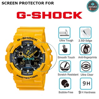 ฟิล์มกระจกนิรภัยกันรอยหน้าจอ 9H กันรอยขีดข่วน สําหรับ Casio G-Shock GA-100A-9A Series GA100