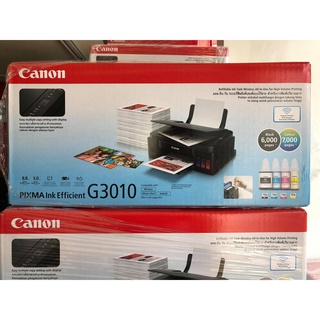 Canon Pixma G3010 Wifi มัลติฟังก์ชันอิงค์เจ็ท 3 IN 1 หมึกแท้ ประกันศูนย์ 2ปี