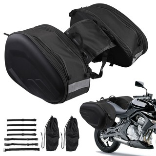 กระเป๋าคู่ติดท้ายรถมอเตอร์ไซค์ Motorcycle waterproof Saddle Bags