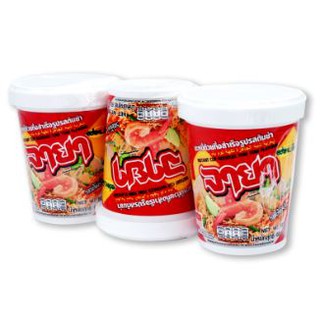 จายาคัพ รสต้มยำ ขนาด 60กรัม ยกแพ็ค 3ถ้วย JAYA CUP TOMYUM