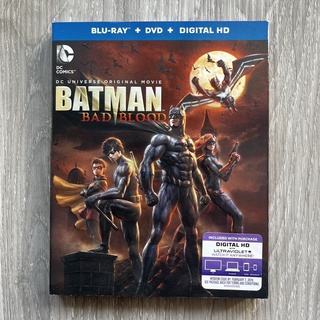 📀Blu-ray แผ่นบลูเรย์ การ์ตูน แบทแมน Batman: Bad Blood - DC Universe Original Movie(แผ่นแท้ มือ 2 จาก US)🦇