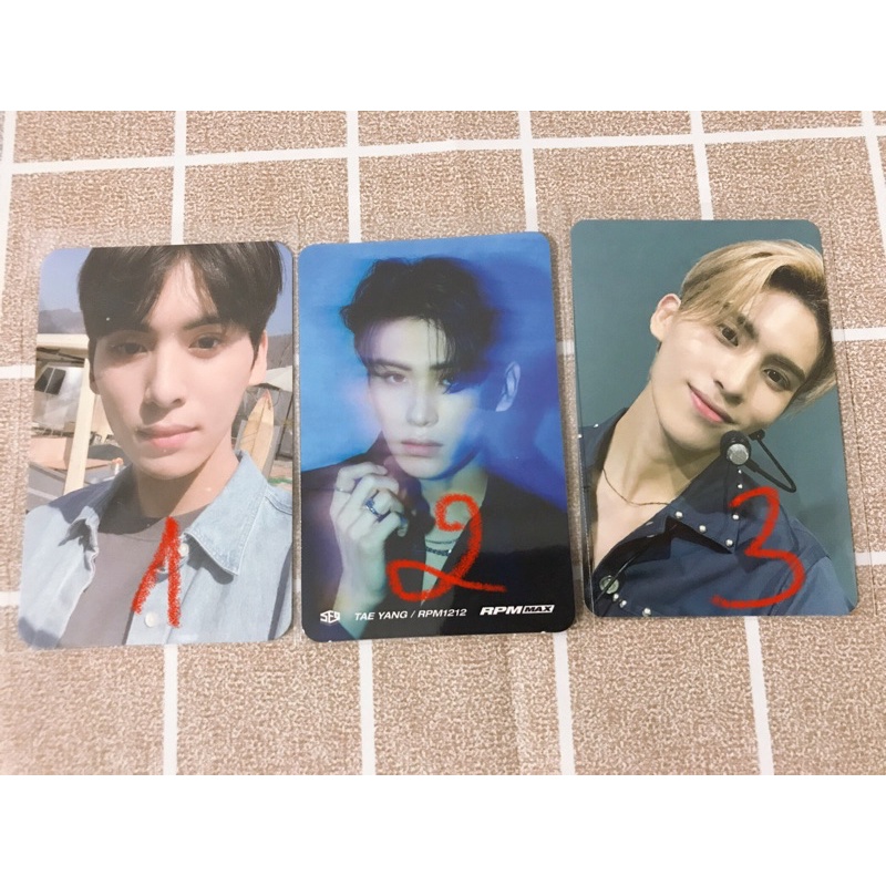 การ์ดภาพถ่าย Taeyang Sun SF9