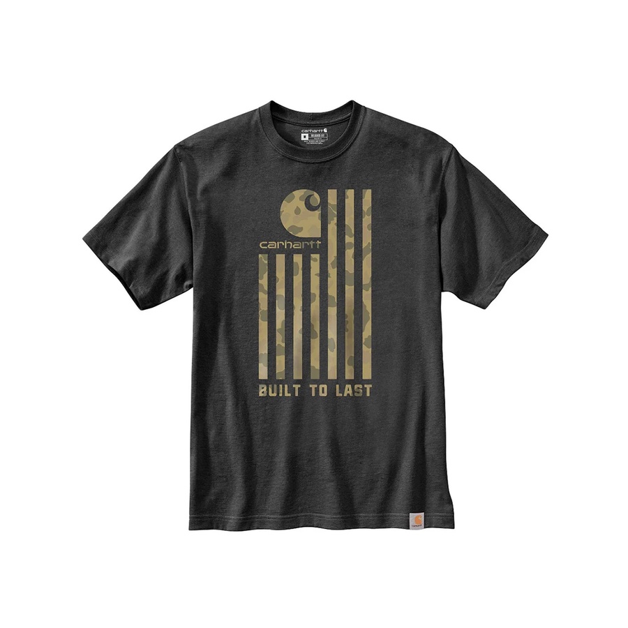 Carhartt เสื้อยืดแขนสั้น ลายพราง ทรงหลวม สไตล์อเมริกัน #2