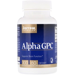 Jarrow Formulas, Alpha GPC, 300 mg, 60 Veggie Caps