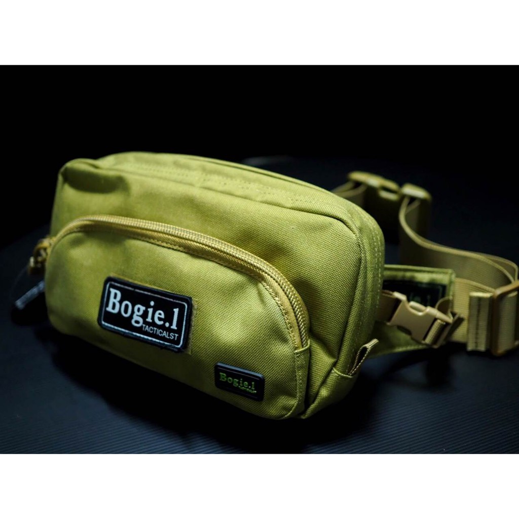 Bogie1 กระเป๋าคาดเอว คาดอก รุ่น Strap Belt สีดำ ทราย เขียว