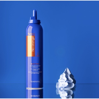 FANOLA No Orange Blue Foam โฟมหมักผม สำหรับผมสีบลอนด์สว่าง บำรุงผมผ่านเคมี ไม่ทำร้ายสีผม กดเม็ดสีส้ม ล็อคและเติมสีสดสวย