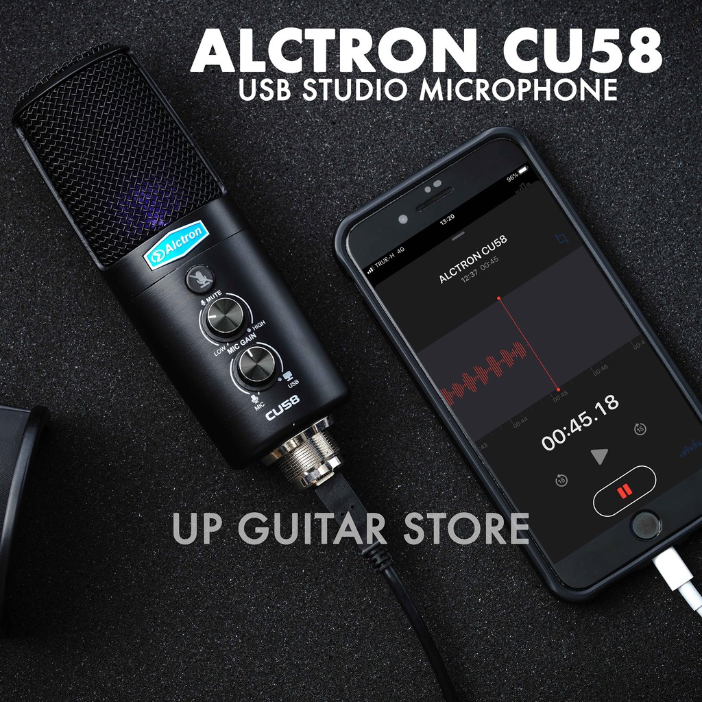 🎤ไมค์ Alctron USB Condenser รุ่นCU58🎊