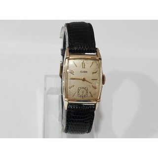 นาฬิกา ELGIN MENS VINTAGE 673 17 JEWELS USA NO.63 (ไขลาน)