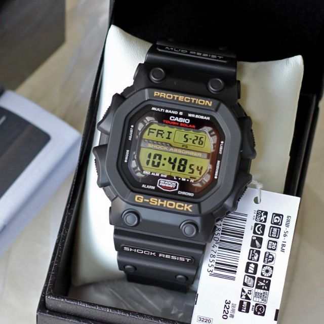 G-Shock GXW-56-1B มือ2 ยักษ์ดำเหลือง