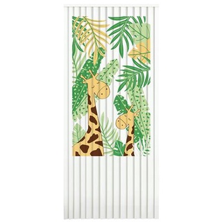 FREE HOME มู่ลี่ PVC GIRAFFE 80x200 ซม. สีขาว มู่ลี่ มูลี่หน้าต่าง มู่ลี่ประตู