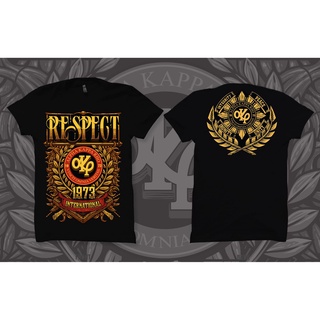 เสื้อผ้าผชWf เสื้อยืดคอกลม แขนสั้น พิมพ์ลาย Unsex Tshirt With AKO Respect สําหรับผู้ชาย 2022S-5XL