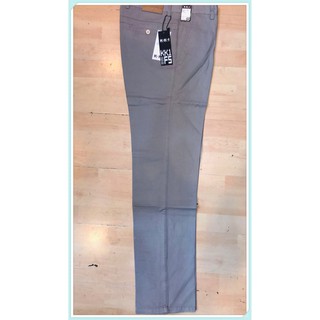 Suit pants，trousers，kki【gray】