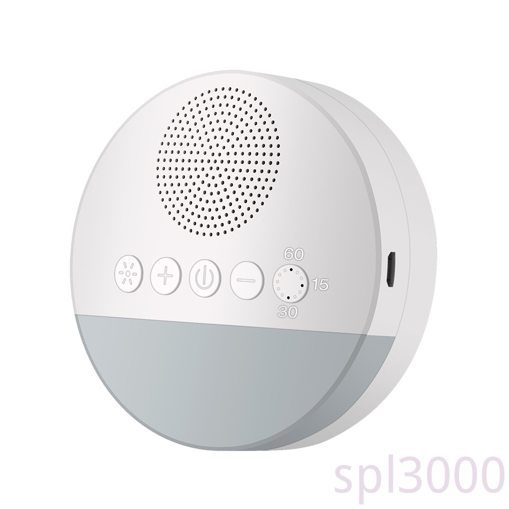 เครื่องเล่นเพลง Night Light ระบบเสียงรบกวนสีขาวสําหรับเด็ก White Noise Machine Baby Sleep Soother Sound Player Auto-off Timer White Noise Player