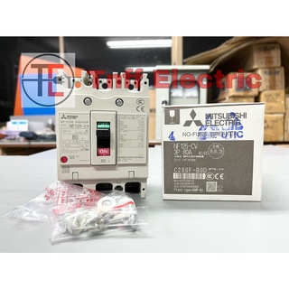 Mitsubishi Breaker เบรกเกอร์ NF125-CV 380VAC (3P80A, 3P100A, 3P125A)