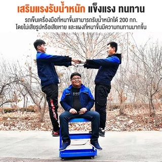 【ส่งจากกรุงเทพ】ชั้นวางเครื่องมือ 3ชั้น okura รับนน.สูงสุดถึง 200 กก.