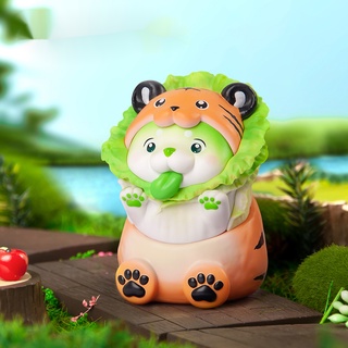 【ของแท้】โมเดลตุ๊กตาฟิกเกอร์ Dodowo Vegetable Fairy รุ่น 2