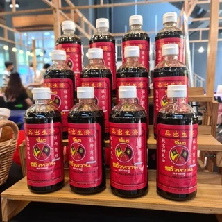ซีอิ๊วหวานจี้แซผสมน้ำอ้อย 500ml ขวดพลาสติก PET