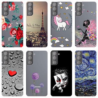 เคสซิลิโคน TPU สำหรับ Samsung Galaxy S21 FE 5G GalaxyS21 FE เคส ซิลิโคนนิ่ม