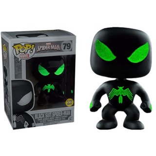 {IN-STOCK} Funko Pop! Marvel - Black Suit Spiderman #79